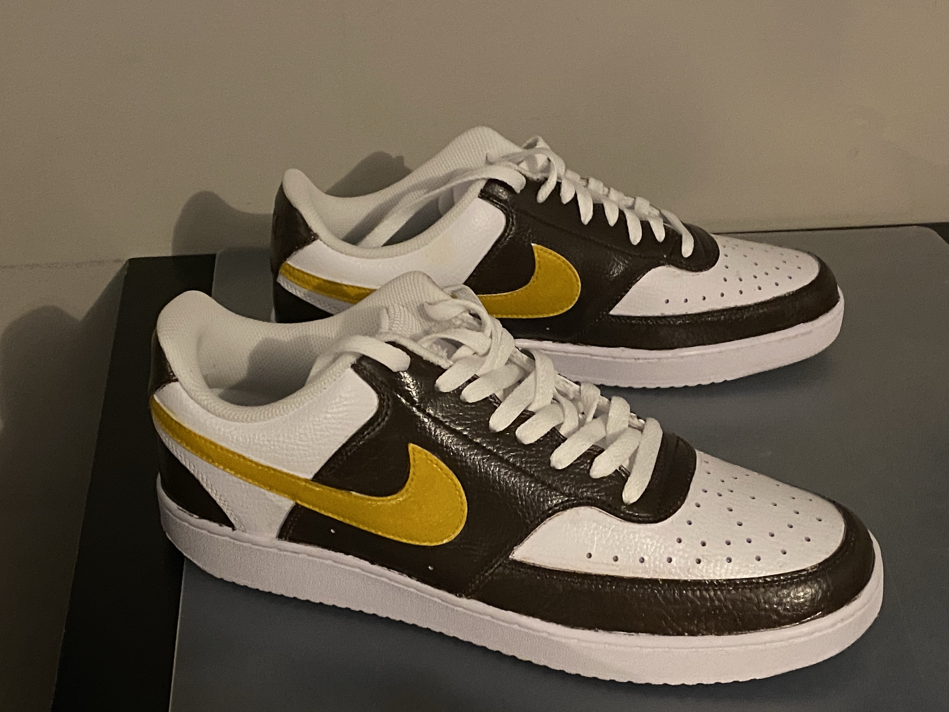 Custom Sneaks: Finished and They Look Good